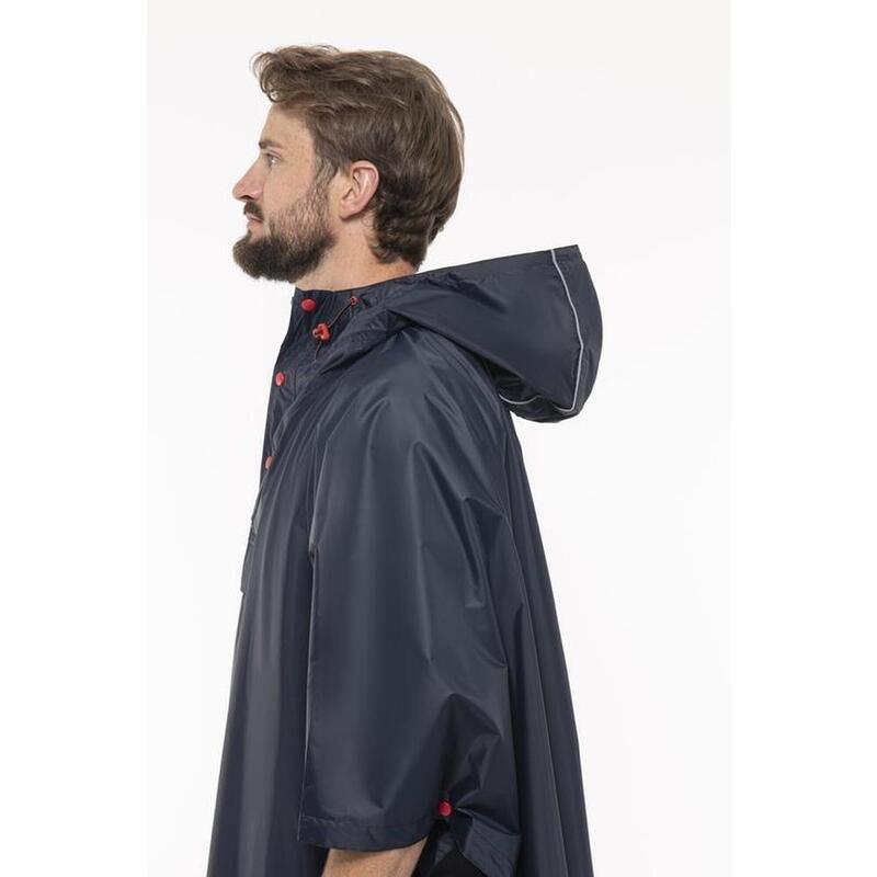 Poncho coupe-vent et pluie adultes 100% imperméable 10.000 mm