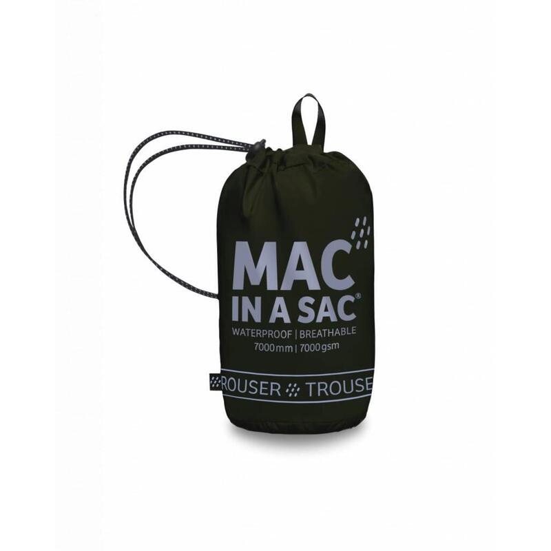 Mac in a Sac - Regenhose - 100% wasser- und winddicht durch verschweißte Nähte.