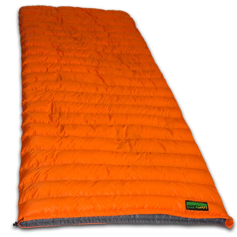 Super compact blanket - donzen deken slaapzak - nylon - 210x80 cm - 590 gr. +8°C