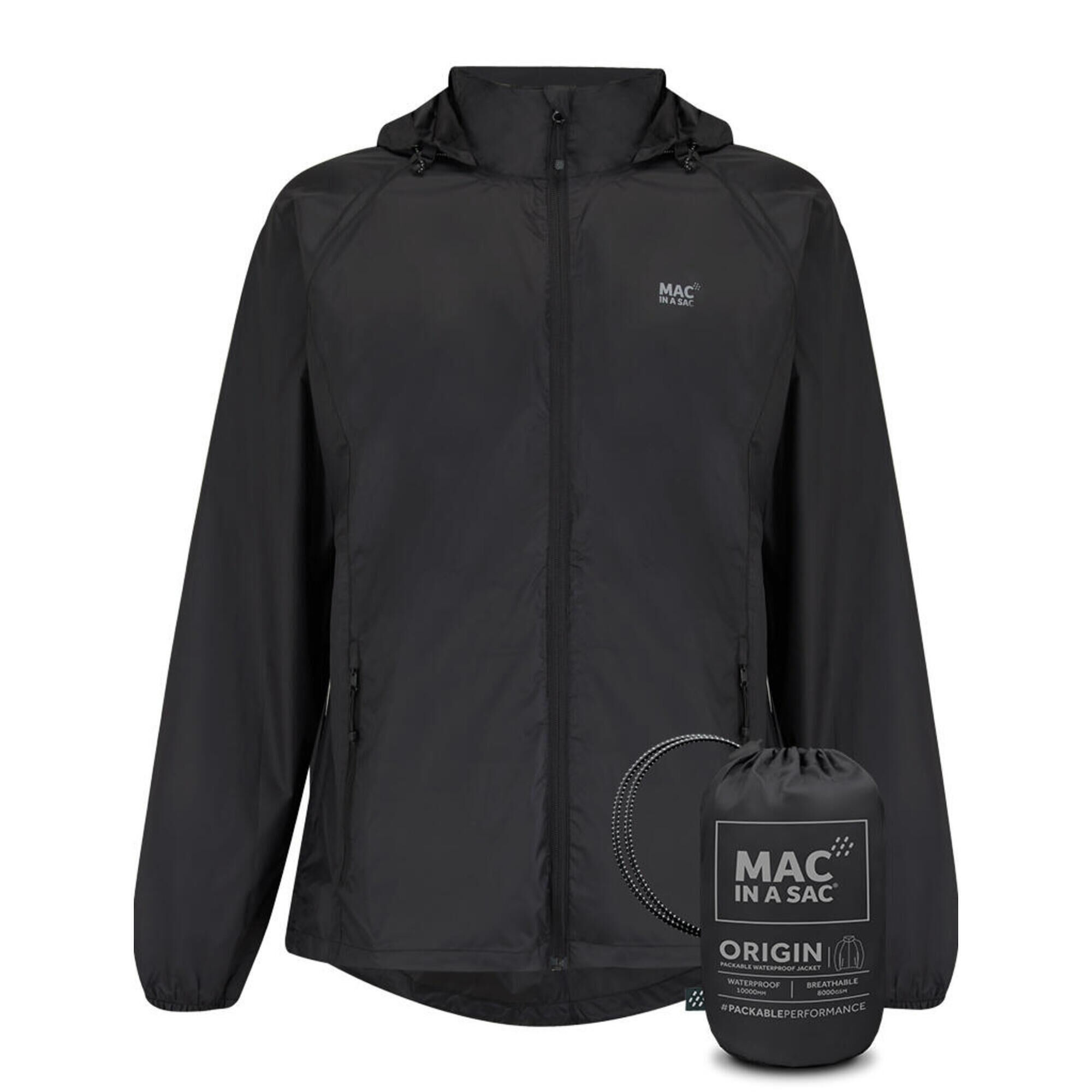 MAC IN A SAC Origin Unisex Packable Waterproof Jacket