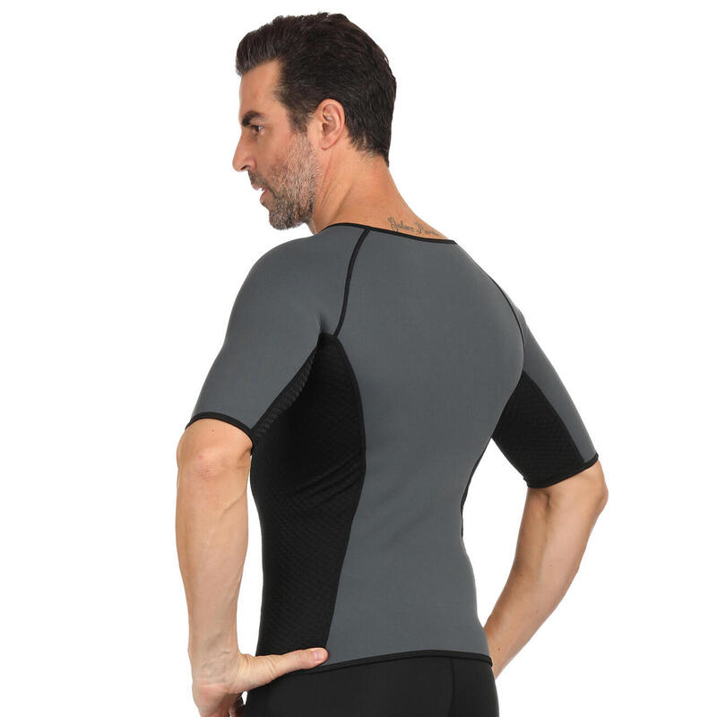 Kamizelka fitness neoprenowa wyszczuplająca dla mężczyzn SlimBody