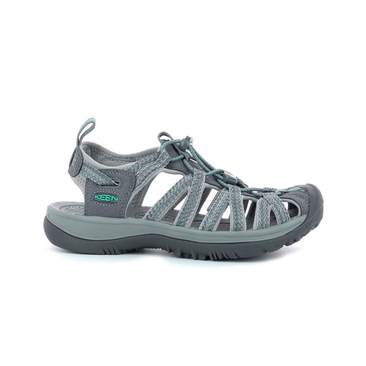 Keen - Sandales De Randonnee Femme Whisper - Sandales - Bleu|gris - 38 - Decathlon