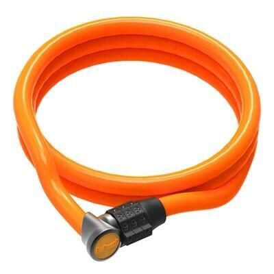 Serratura a cavo Onguard Neon Light Combo 120 Cm X 8 Mm