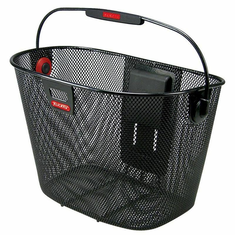 Cestino anteriore a maglia fine senza adattatore Klickfix 16L