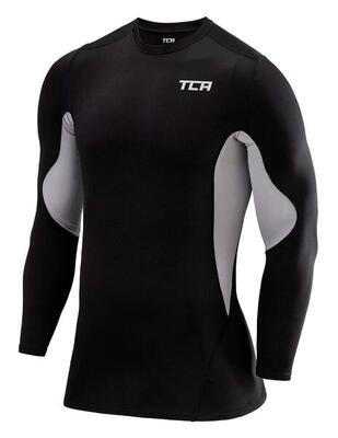 SuperThermal Herren Kompressionsshirt Atmungsaktiv Langarm Funktionsshirts
