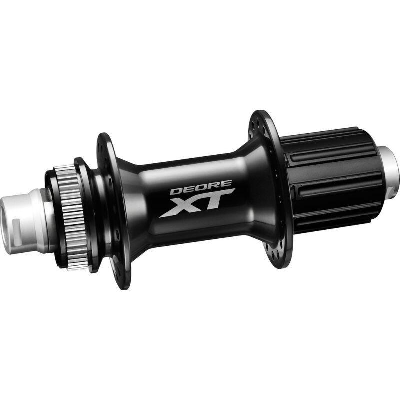 Moyeu arrière Shimano deore xt fh-m8010 disc 32H center lock 142 mm axe traversa