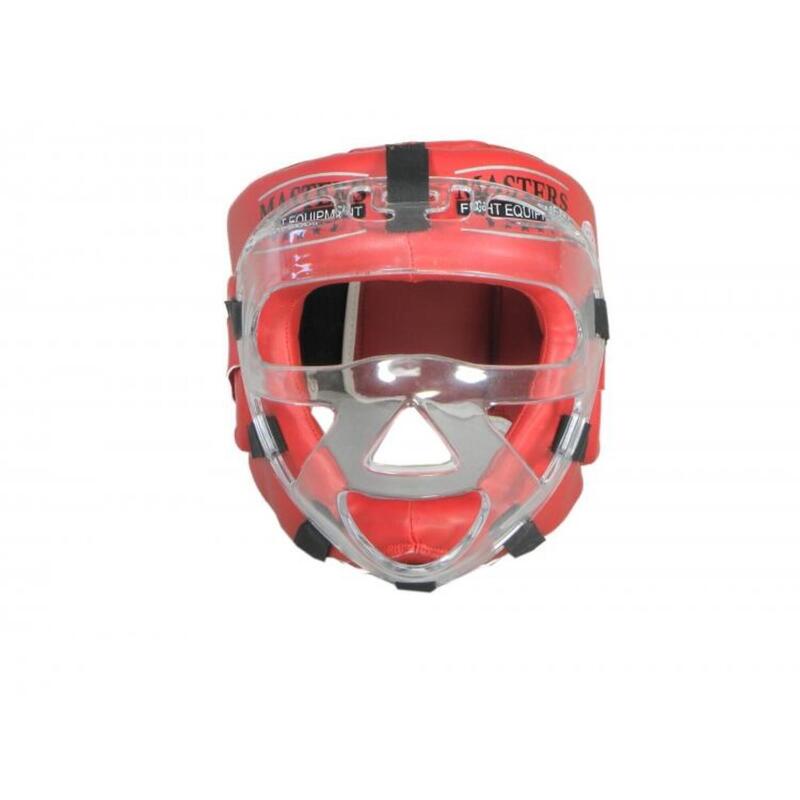 Kask bokserski z maską Masters Fight Equipment KSSPU-M (WAKO APPROVED)