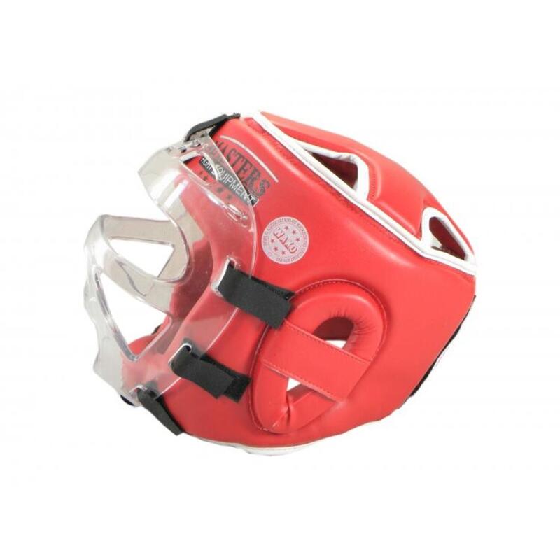 Kask bokserski z maską Masters Fight Equipment KSSPU-M (WAKO APPROVED)