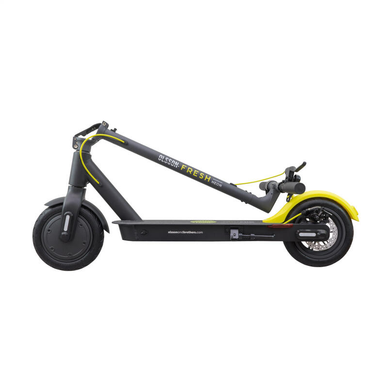 Patinete eléctrico FRESH NEON DGT 2024 500W 6000mAh 25km autonomía plegable