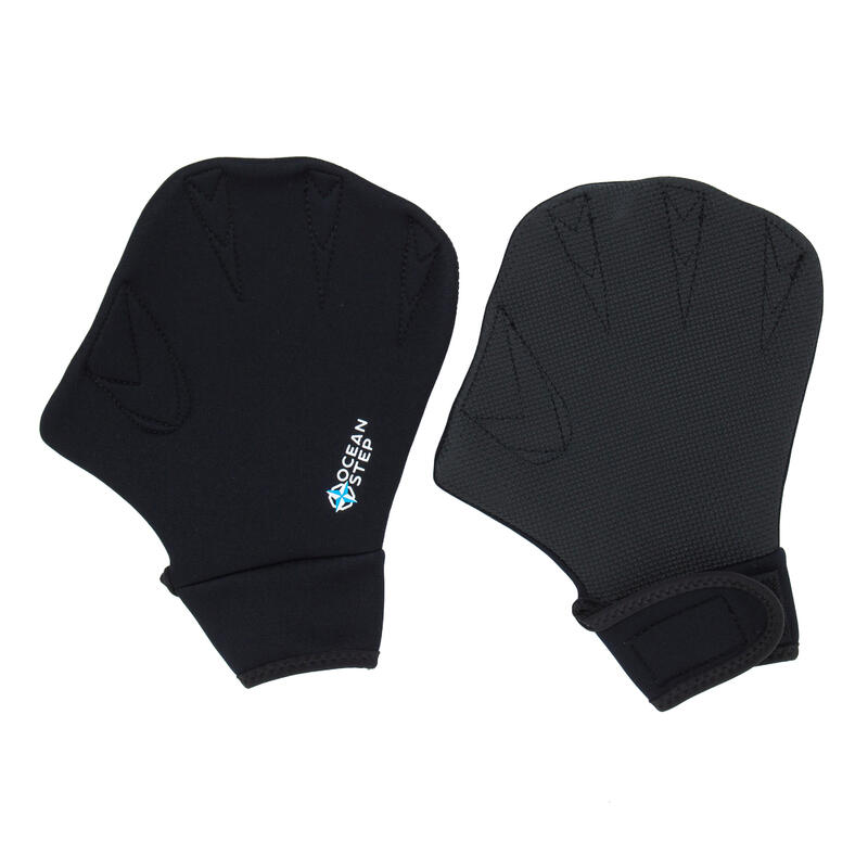 Reconditionné - Paire de gants palmés en néoprène 2mm longe côte... - Très bon