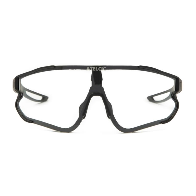 GAFAS DE SOL CICLISMO NEGRA - TRANSPARENTE ATELCIC
