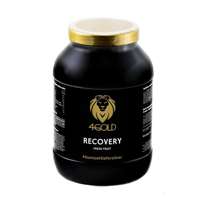 4Gold Recovery Post Workout Booster, Proteïne Poeder, Koolhydraten, Fruit, 1kg