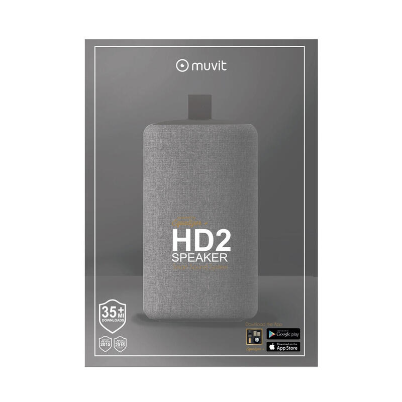 Altavoz Wireless HD2 tela gris marengo