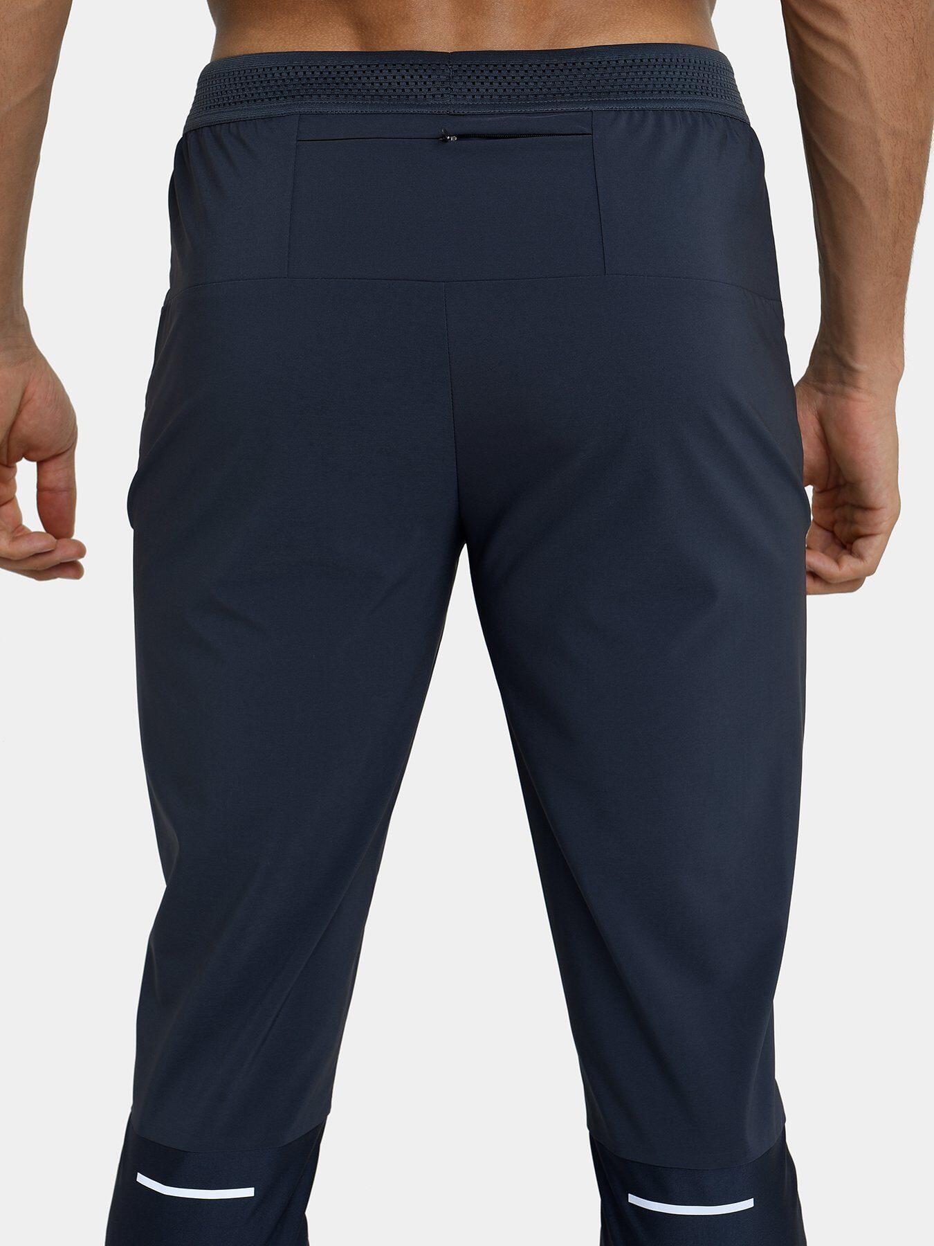 Running trousers with zip pocket hot sale