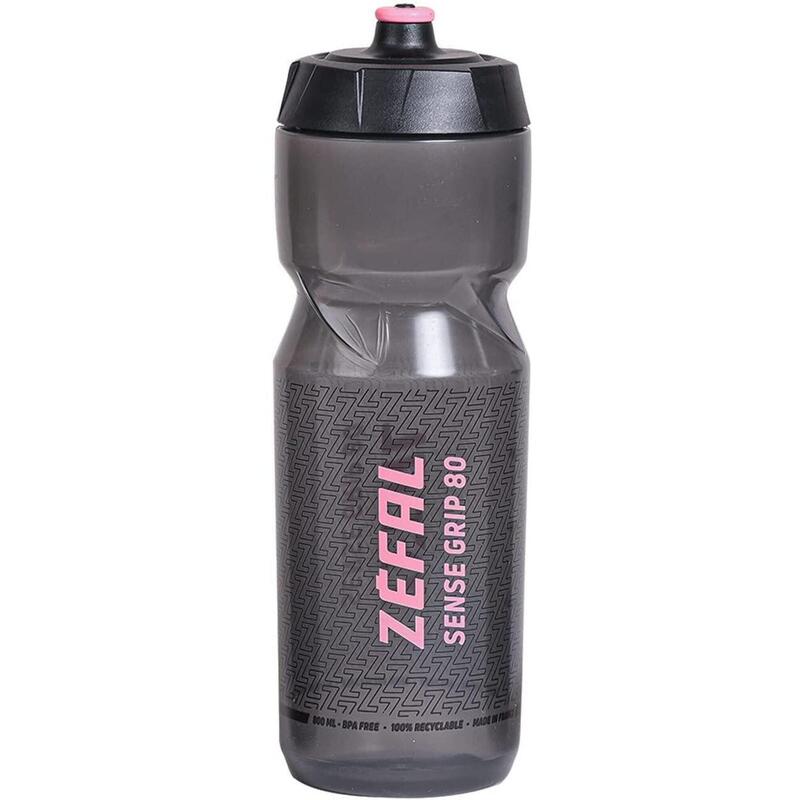 Zéfal Sense Grip, Bidon Vélo Souple - Gourde Sport Sans BPA - 800ml