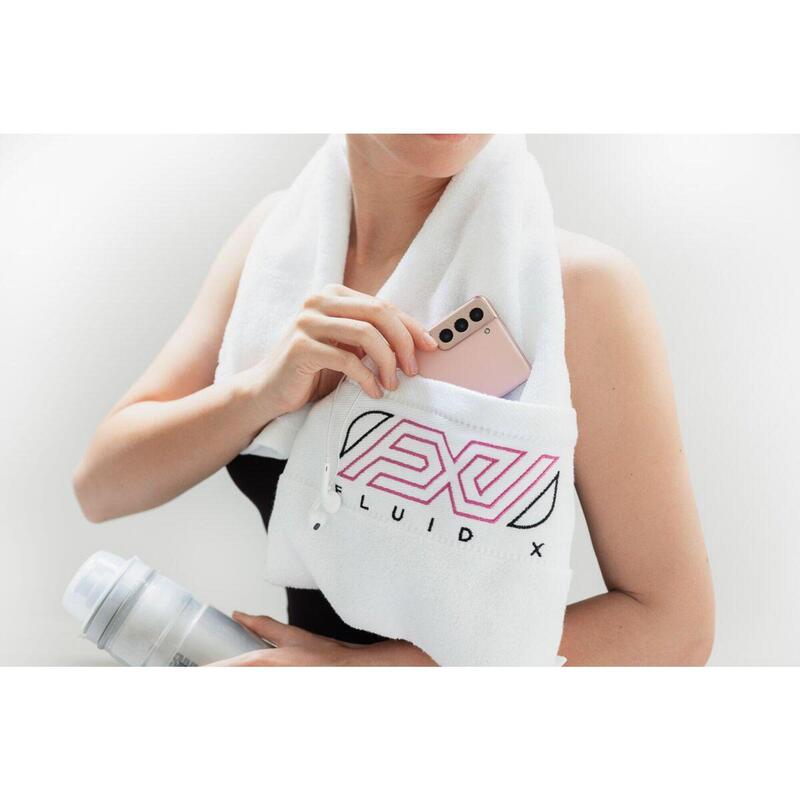 FX Sports Towel with Zipper Pocket