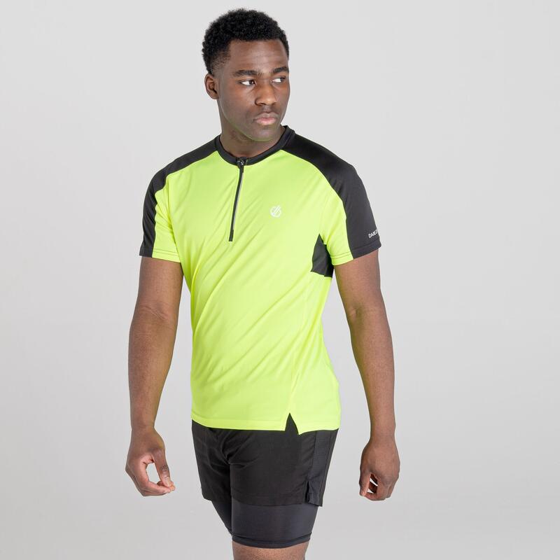 Aces II Homme Cyclosport Maillot - Jaune clair