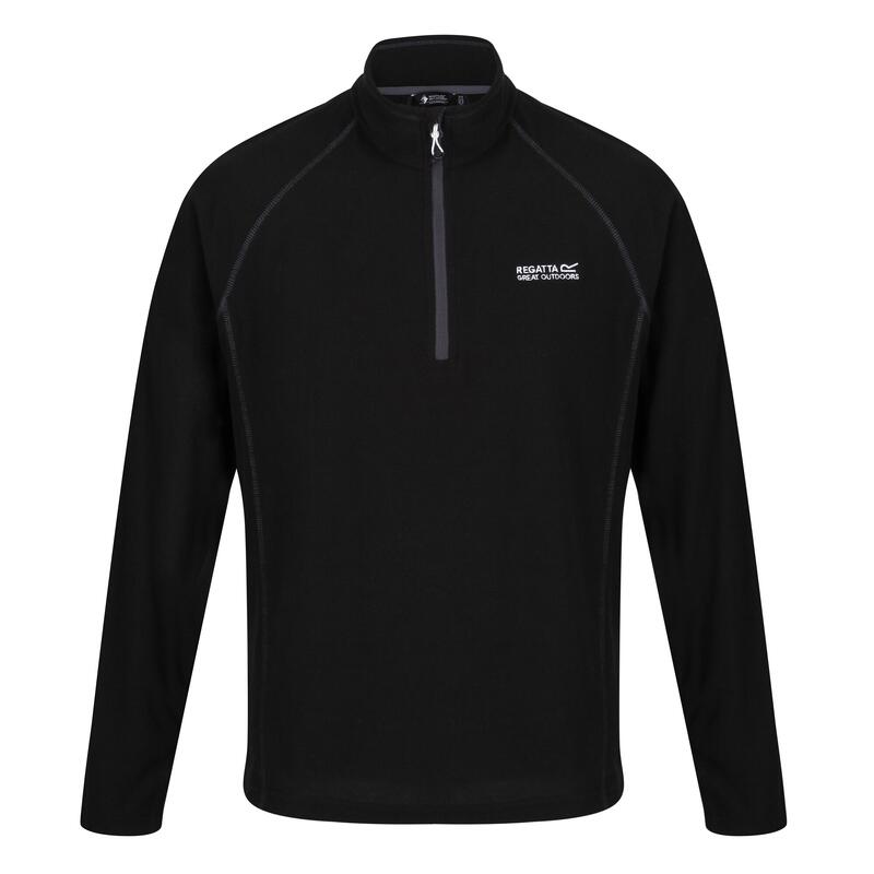 Mikrofleece Pullover Montes Men Wandern/Outdoor/Trekking Herren Black