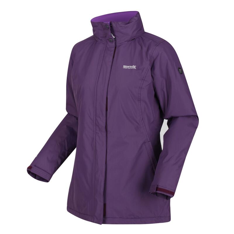 Blanchet II Femme Randonnée Veste imperméable - Violet / violet foncé