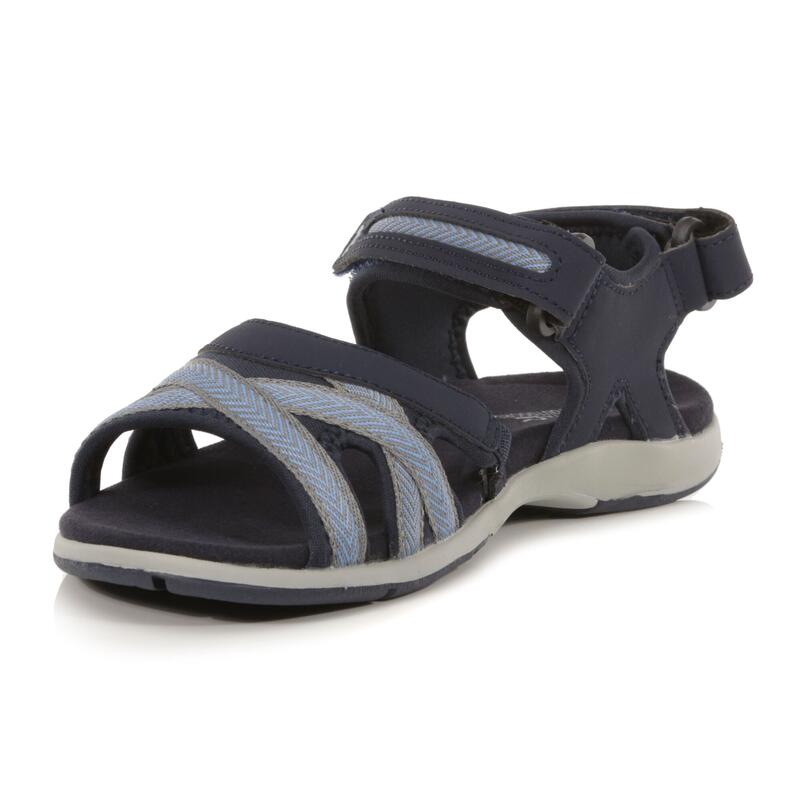 Lady Santa Clara wandelsandalen met riempjes voor dames - Donkerblauw