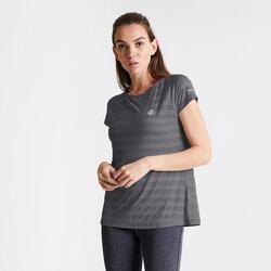 Defy Dames Yoga T-shirt - Middelgrijs / grijs