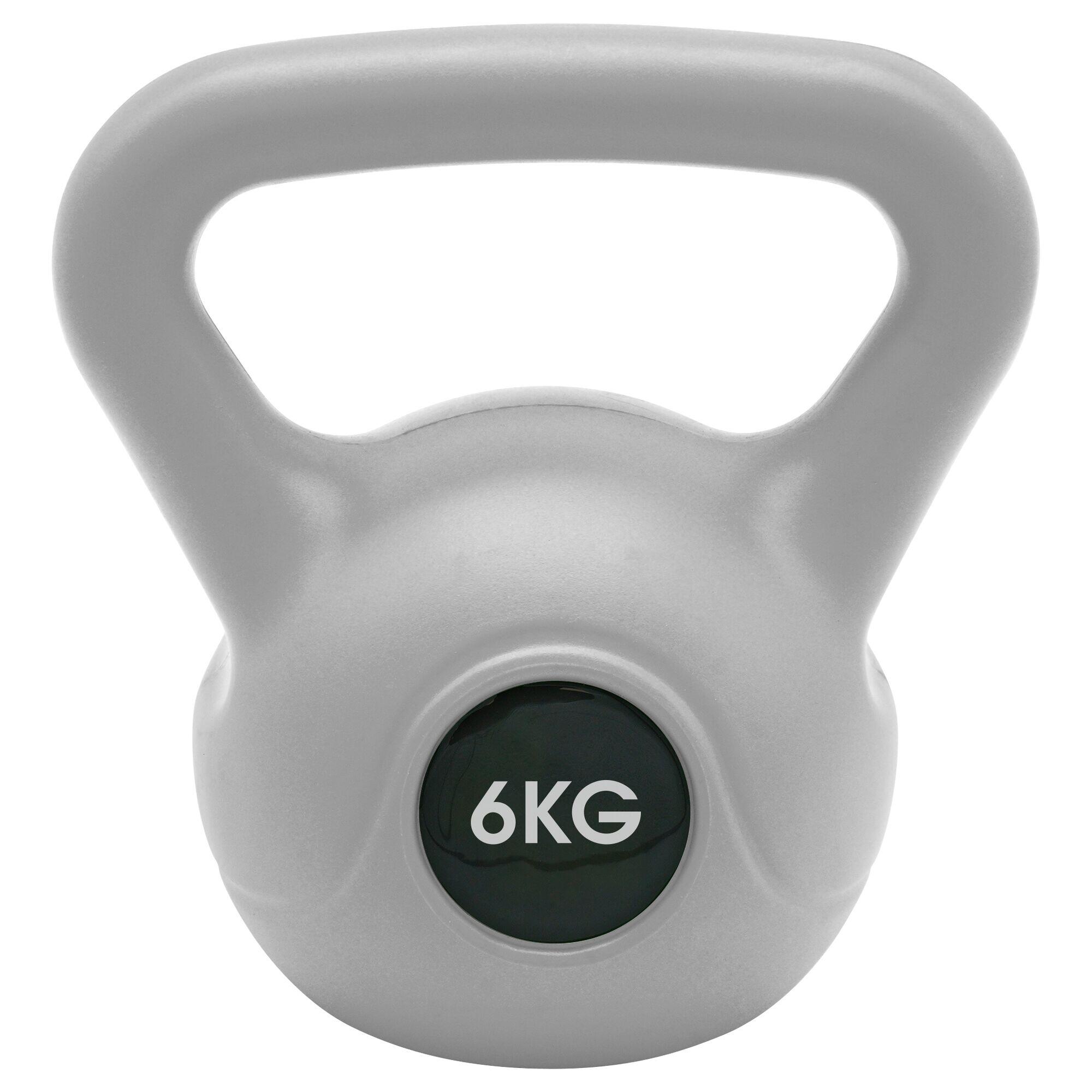 DARE 2B Adults' Home Fitness 6KG Kettlebell - Grey