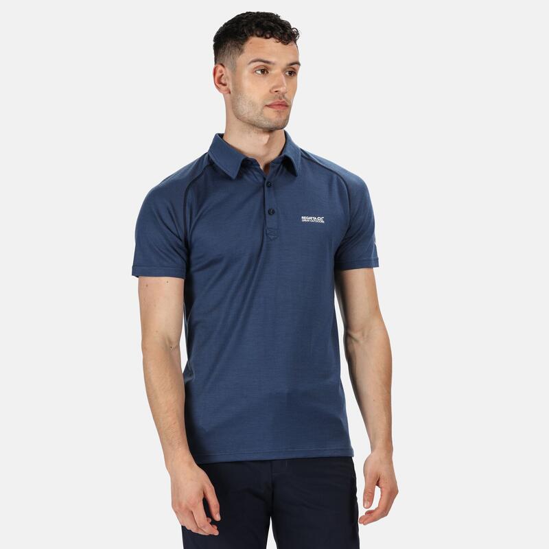 Kalter Heren Fitness T-shirt - Marineblauw