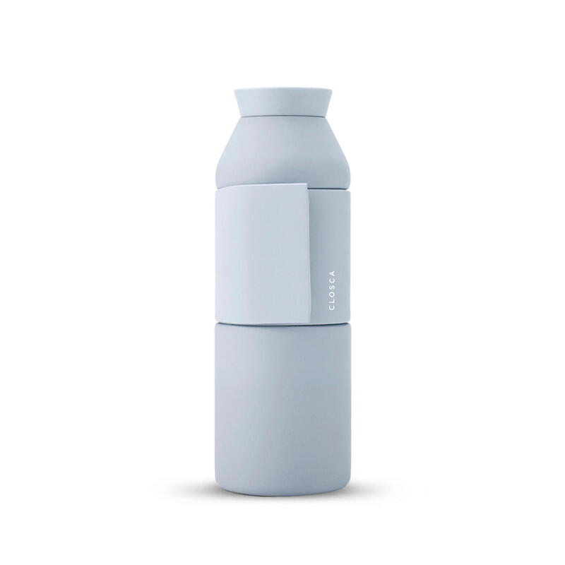 Roestvrijstalen waterfles 450 ml. (Bottle Wave).