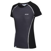 Tornell II Femme Fitness T-Shirt - Noir / Gris