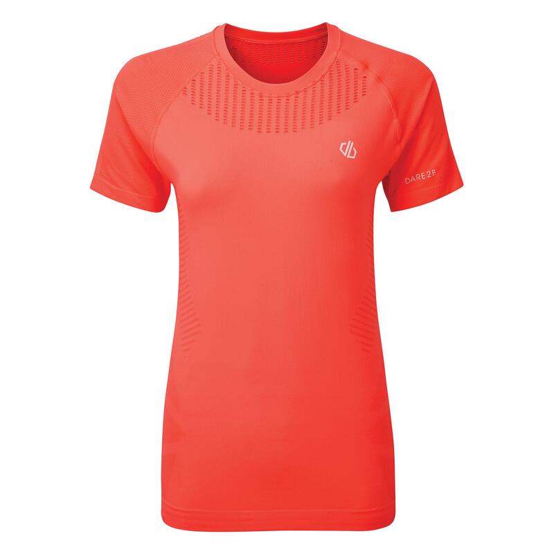 Conviction Dames Hardlopen T-shirt - Licht bleek roze