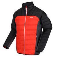 Halton V Homme Randonnée Veste Baffle - Orange / Noir / Gris