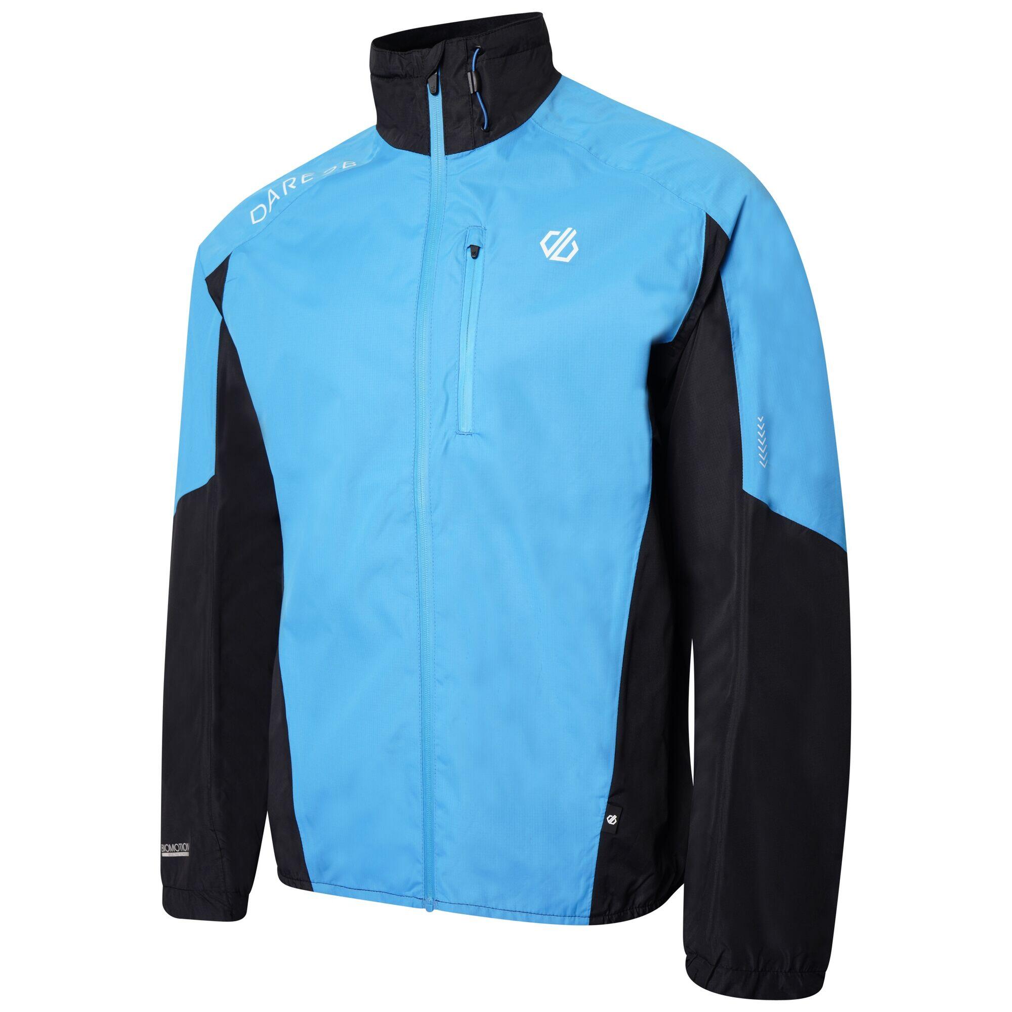 Mens Mediant Waterproof Jacket (Methyl Blue/Black) 3/5