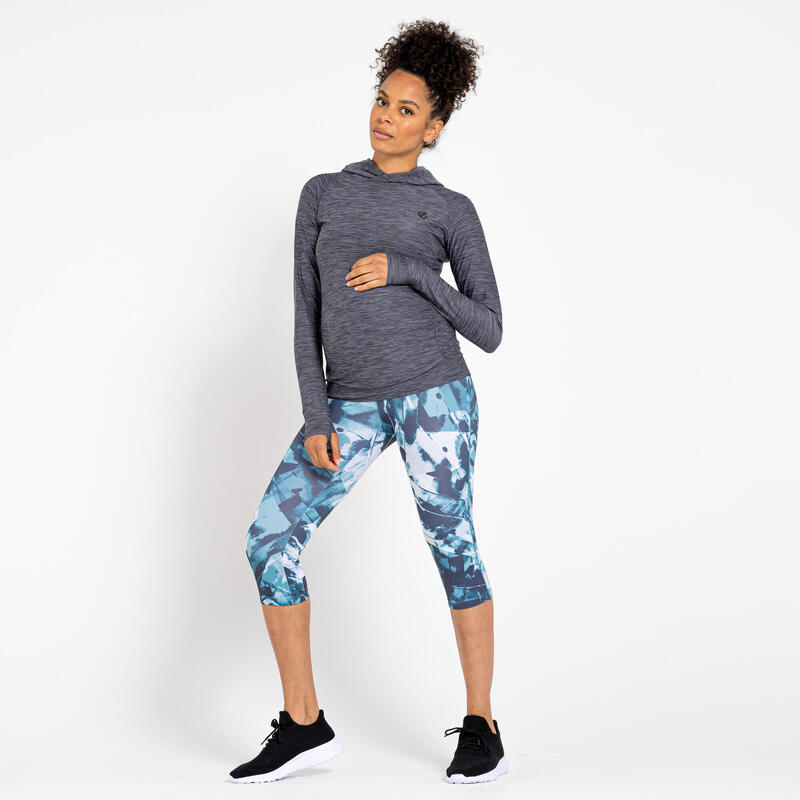 Sprint City Fitness Hoodie für Damen - Dunkelgrau