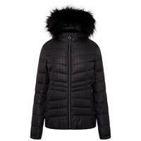 Glamorize II Femme Ski Veste imperméable - Imprimé blanc / noir