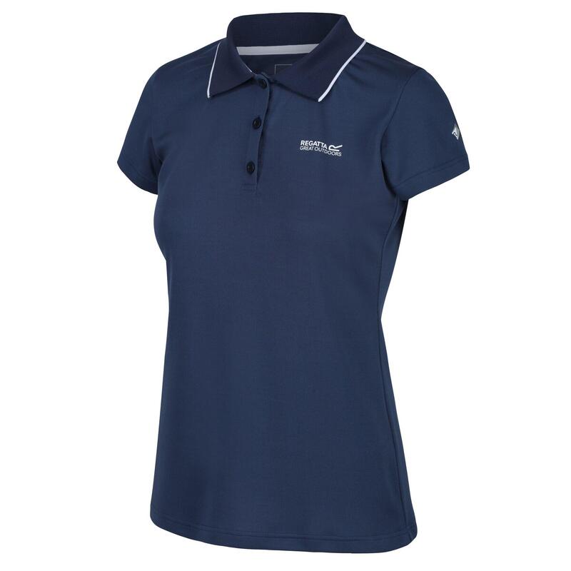Maverick V Dames wandel T-shirt - Marineblauw