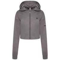 Lounge About Sweat de de randonnée courte à capuche pour femme - Gris