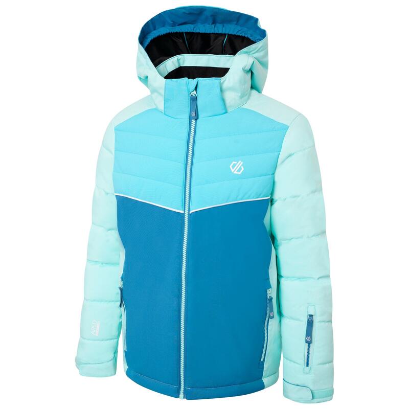 Cheerful waterdichte ski-jas met capuchon voor kinderen - Lichtblauw