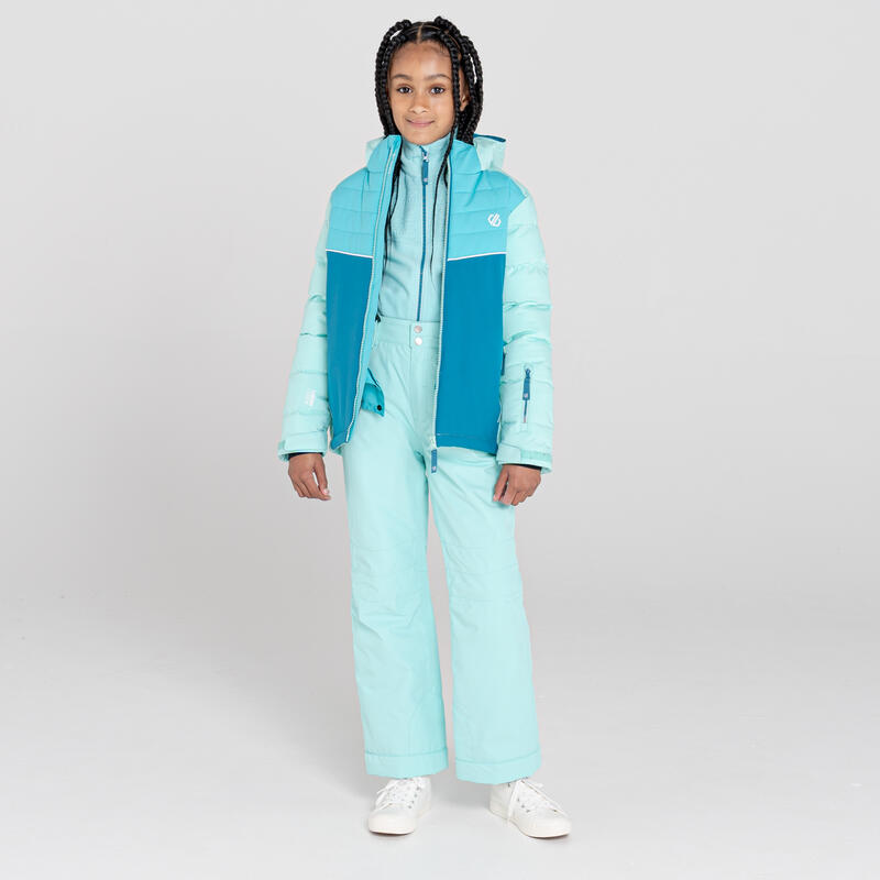 Cheerful waterdichte ski-jas met capuchon voor kinderen - Lichtblauw