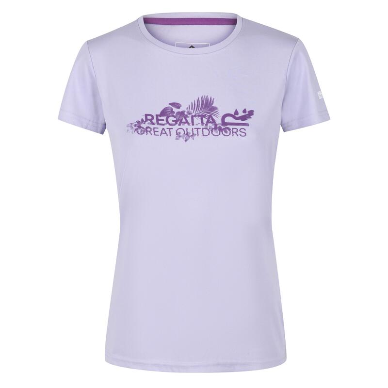 Fingal V Femme Fitness T-Shirt - Lilas clair