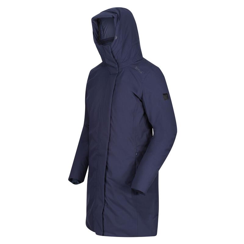 Yewbank Veste de randonnée rembourrée et imperméable pour femme - Marine