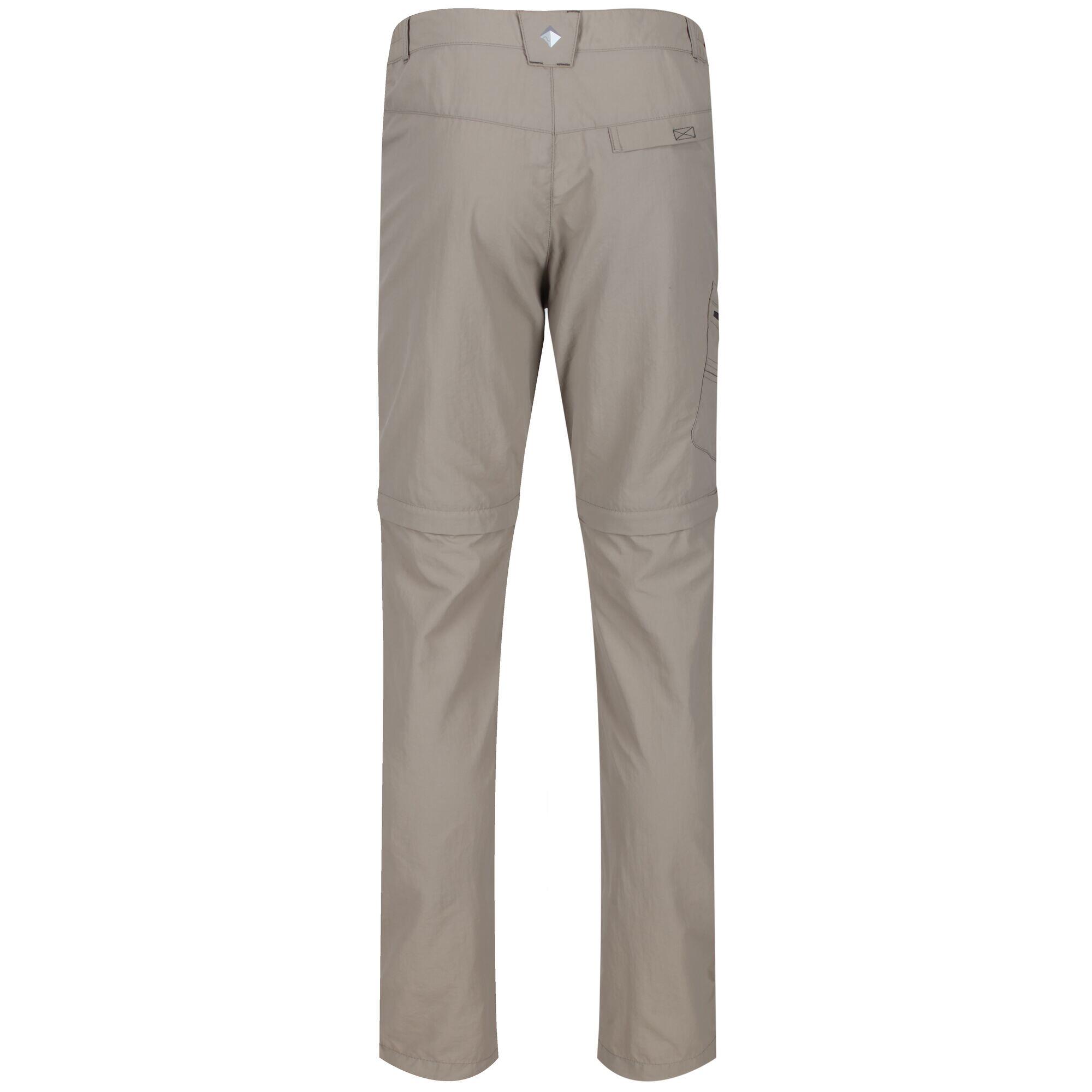 Leesville Zip-Off II Men's Walking Trousers - Parchment 4/5