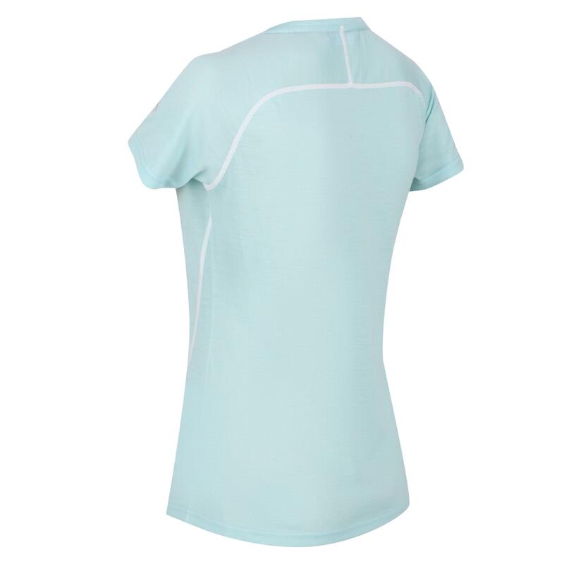 REGATTA Regatta T-Shirts Womens Tornell II DAMES Cool Aqua