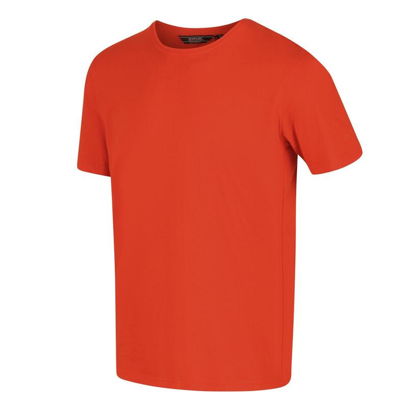 Tait Heren Fitness T-shirt - Fel oranje