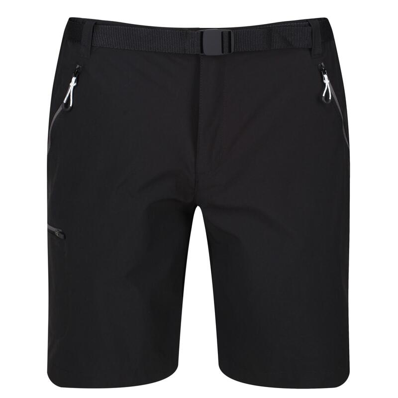 kurze Wanderhose Xert Stretch Short III Wandern/Outdoor/Trekking Herren Black