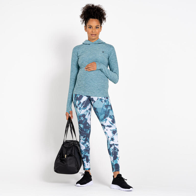 Sprint City Femme Fitness Sweat capuche - Vert