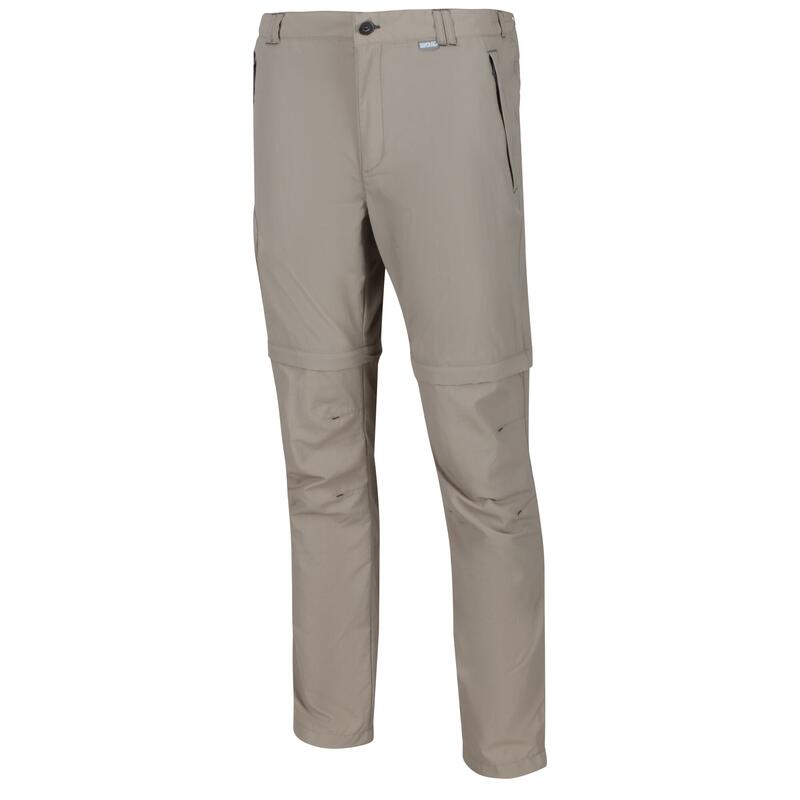 Leesville Zip-Off II Men's Walking Trousers - Parchment