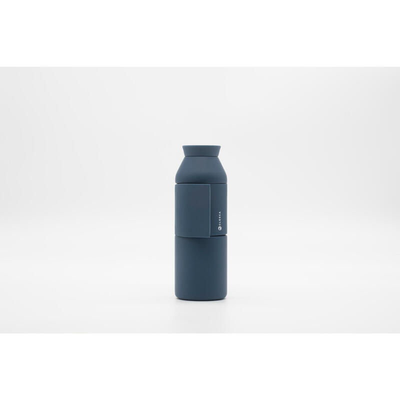 Botella De Agua acero inoxidable. closca bottle wave. cantimplora termo enganchable para niños y adultos. sin bpa. abys 600 ml.