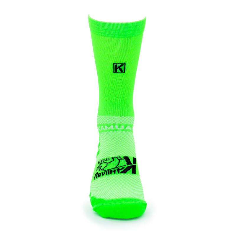 CALCETINES RUNNING BASIC COLOR VERDE