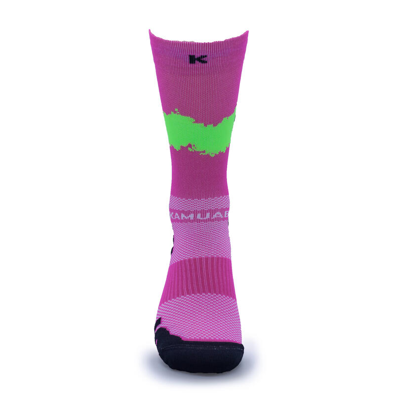 CALCETINES "BE STRONG" FUCSIA DE RUNNING