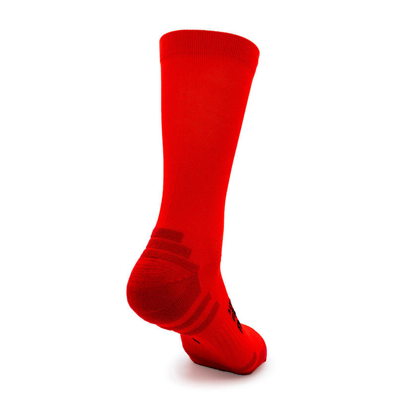 CHAUSSETTES BASIQUES RUNNING COULEUR MAGMA